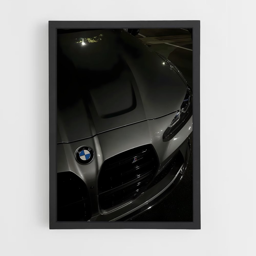 Poster nuit signe – affiche BMW (vue 2)